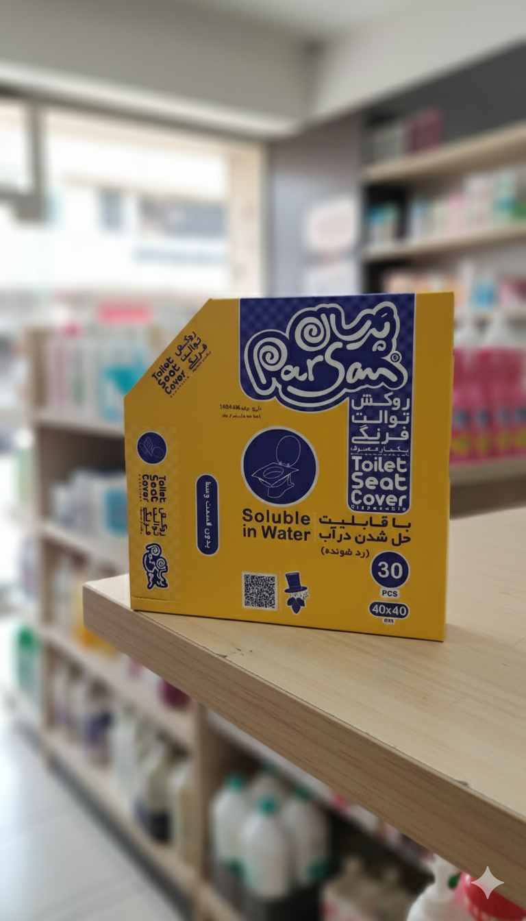 روکش توالت فرنگی (یکبار مصرف) – پرسان روکش توالت فرنگی (یکبار مصرف) – پرسان