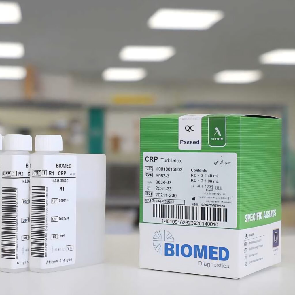 کیت بیوشیمی CRP برند BIOMED