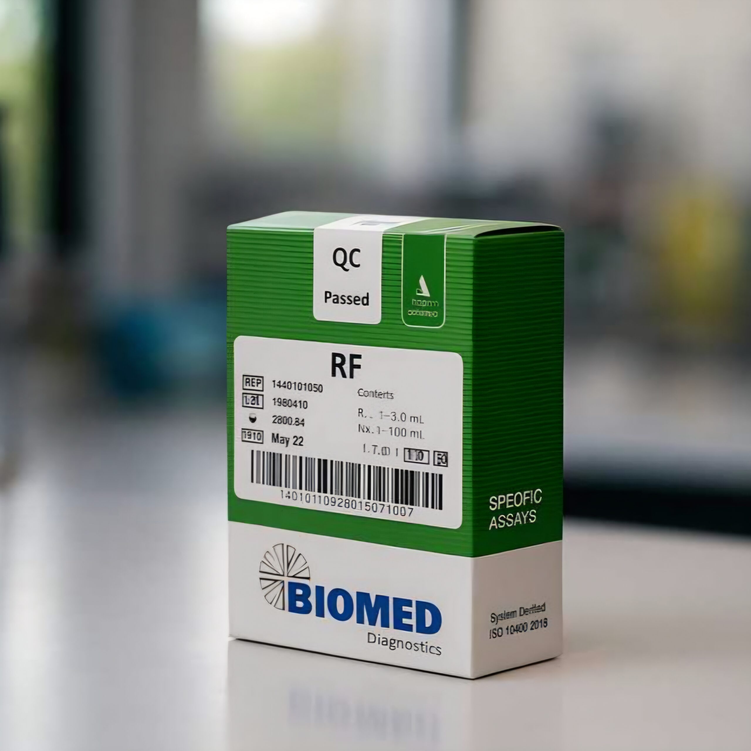 کیت بیوشیمی RF برند BIOMED کیت بیوشیمی RF برند BIOMED