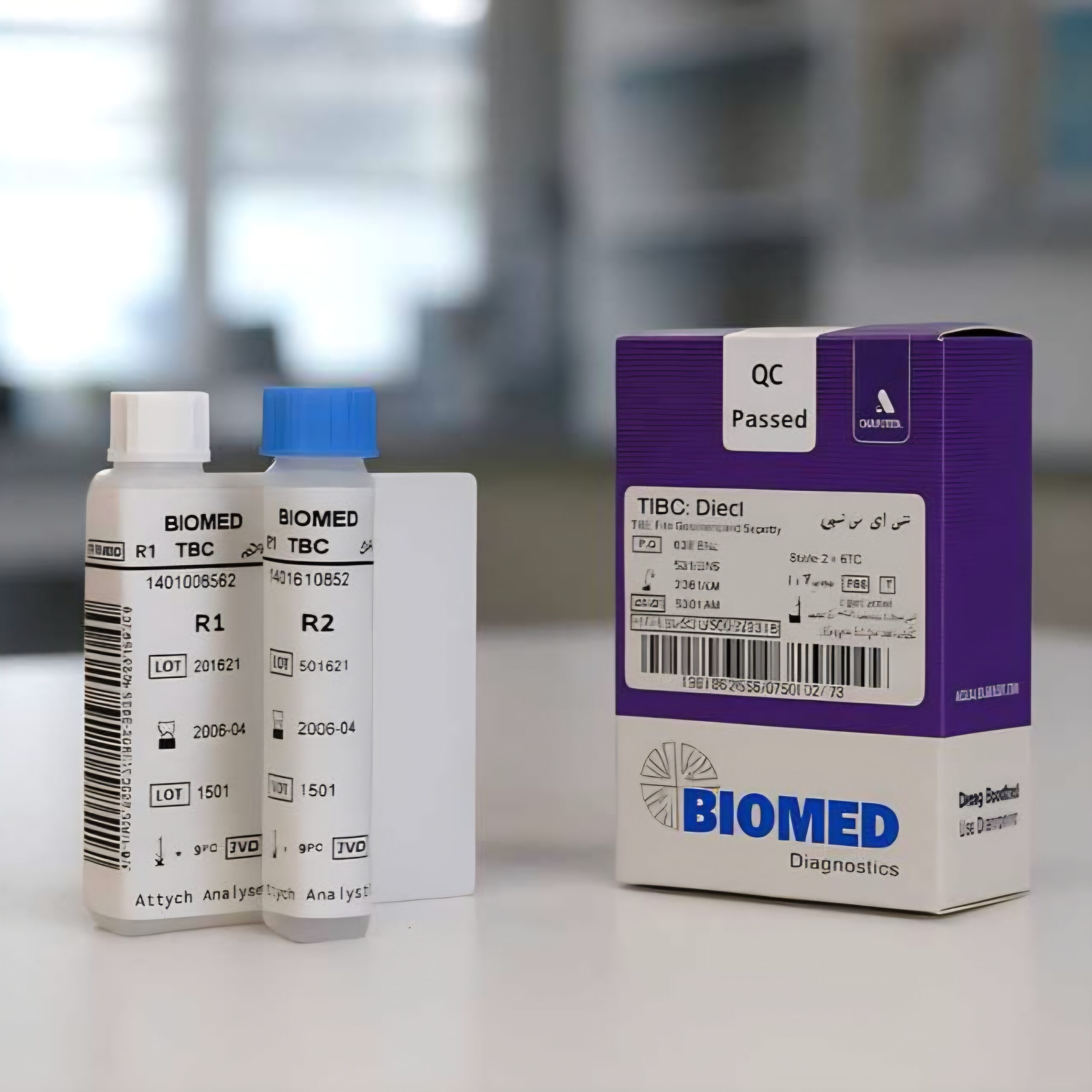 کیت بیوشیمی TIBC برند BIOMED کیت بیوشیمی TIBC برند BIOMED
