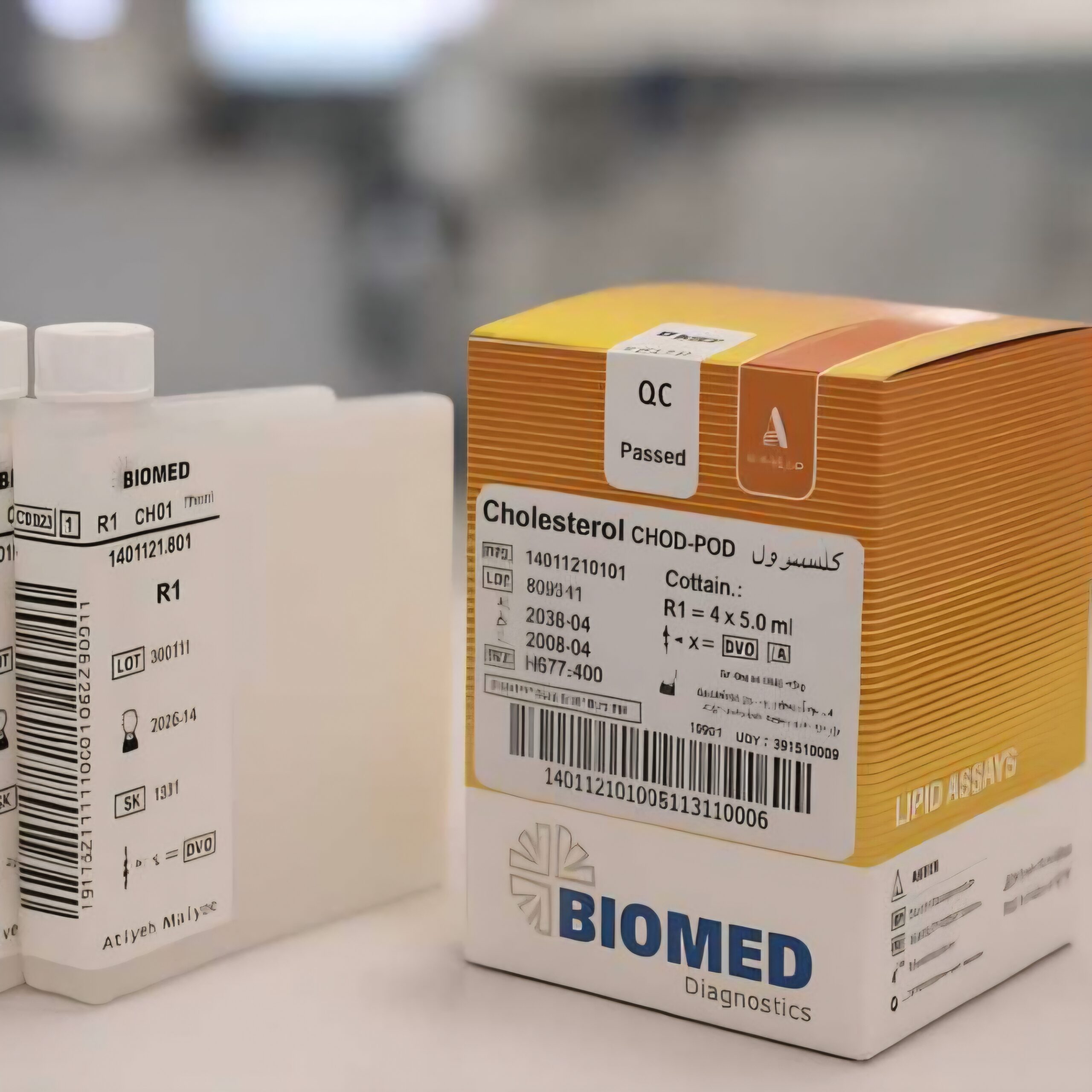کیت بیوشیمی CHOLESTEROL برند BIOMED کیت بیوشیمی CHOLESTEROL برند BIOMED
