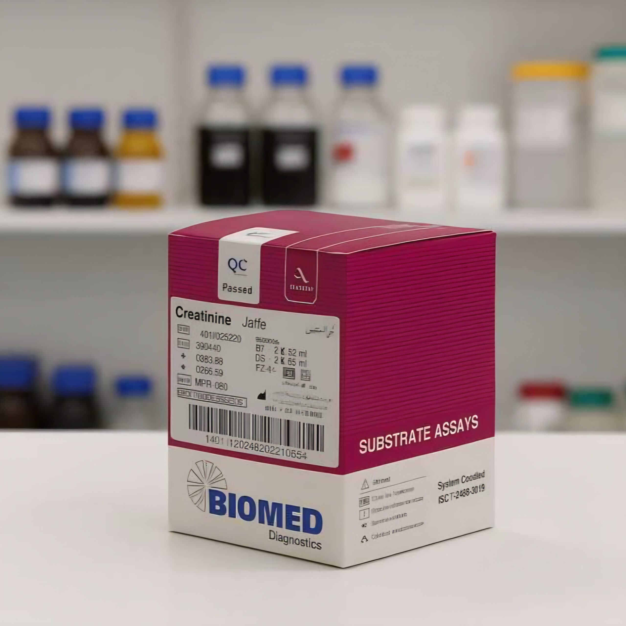 کیت بیوشیمی CREATININE برند BIOMED کیت بیوشیمی CREATININE برند BIOMED