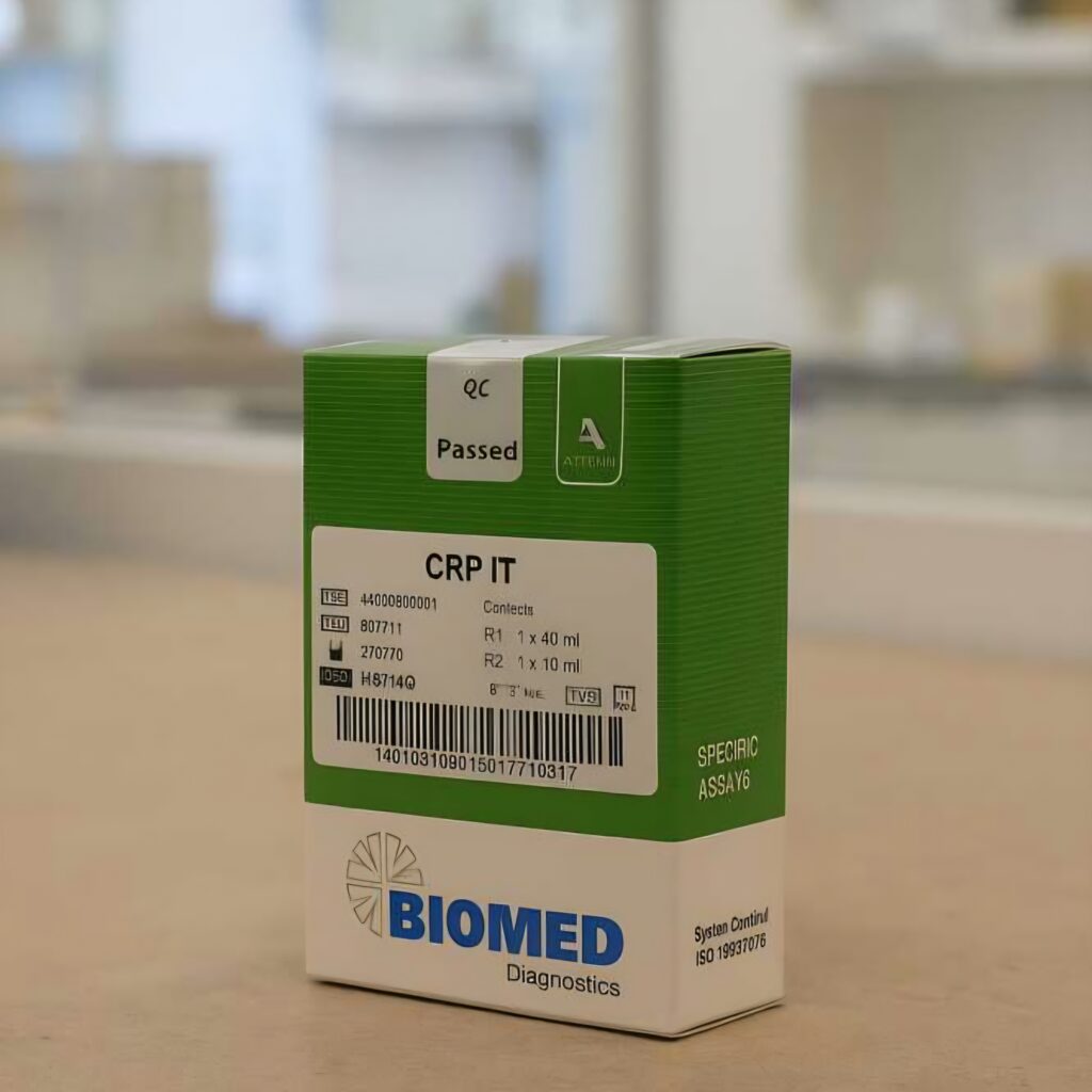 کیت بیوشیمی CRP IT برند BIOMED