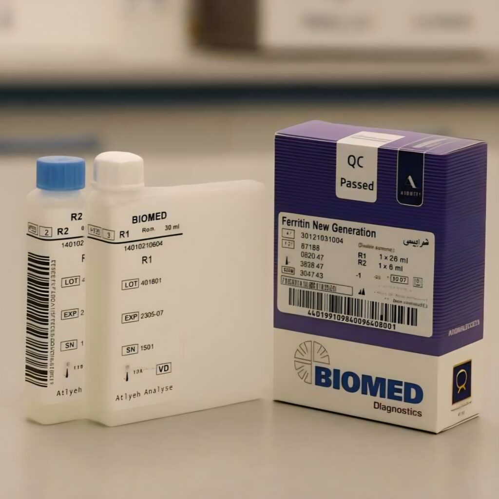 کیت بیوشیمی FERRITIN برند BIOMED