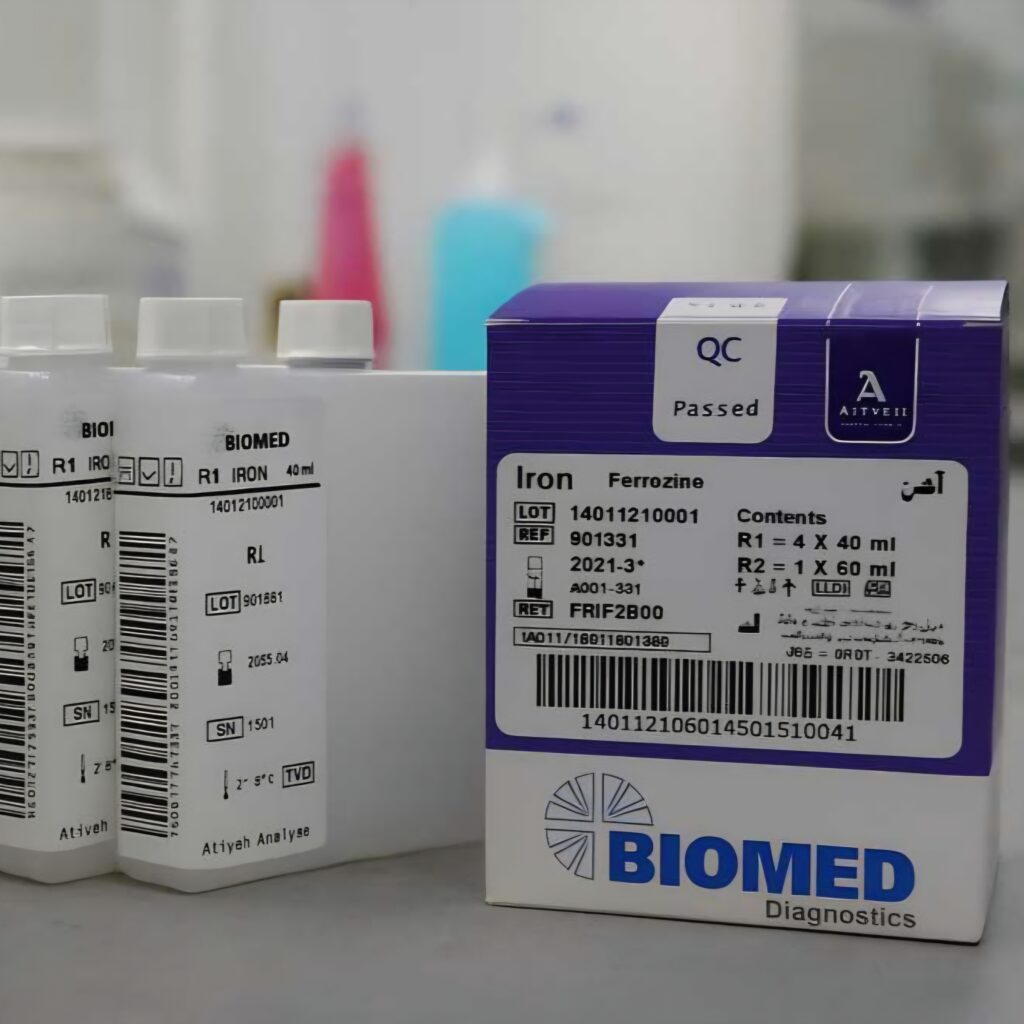 کیت بیوشیمی IRON برند BIOMED