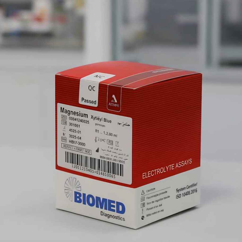 کیت بیوشیمی MAGNESIUM برند BIOMED