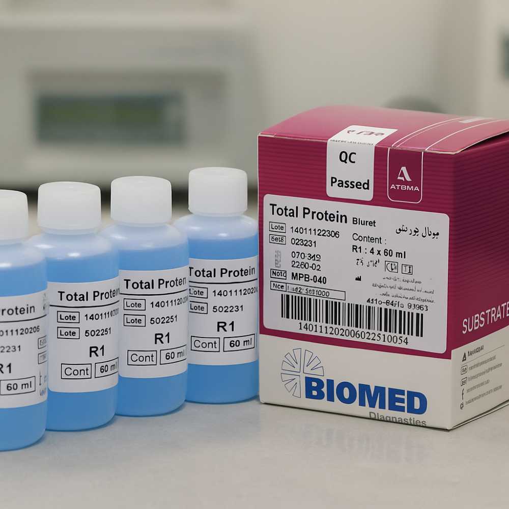 کیت بیوشیمی TOTAL PROTEINبرند BIOMED