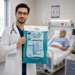 زیرانداز بیمار یکبار مصرف مهسام 60×90 پنج لایه