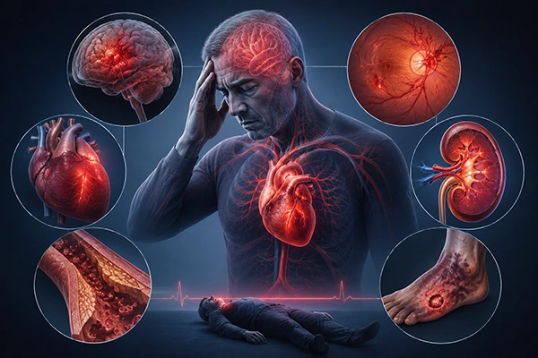 فشار خون بالا: علائم، روشهای تشخیص آزمایشگاهی و درمان