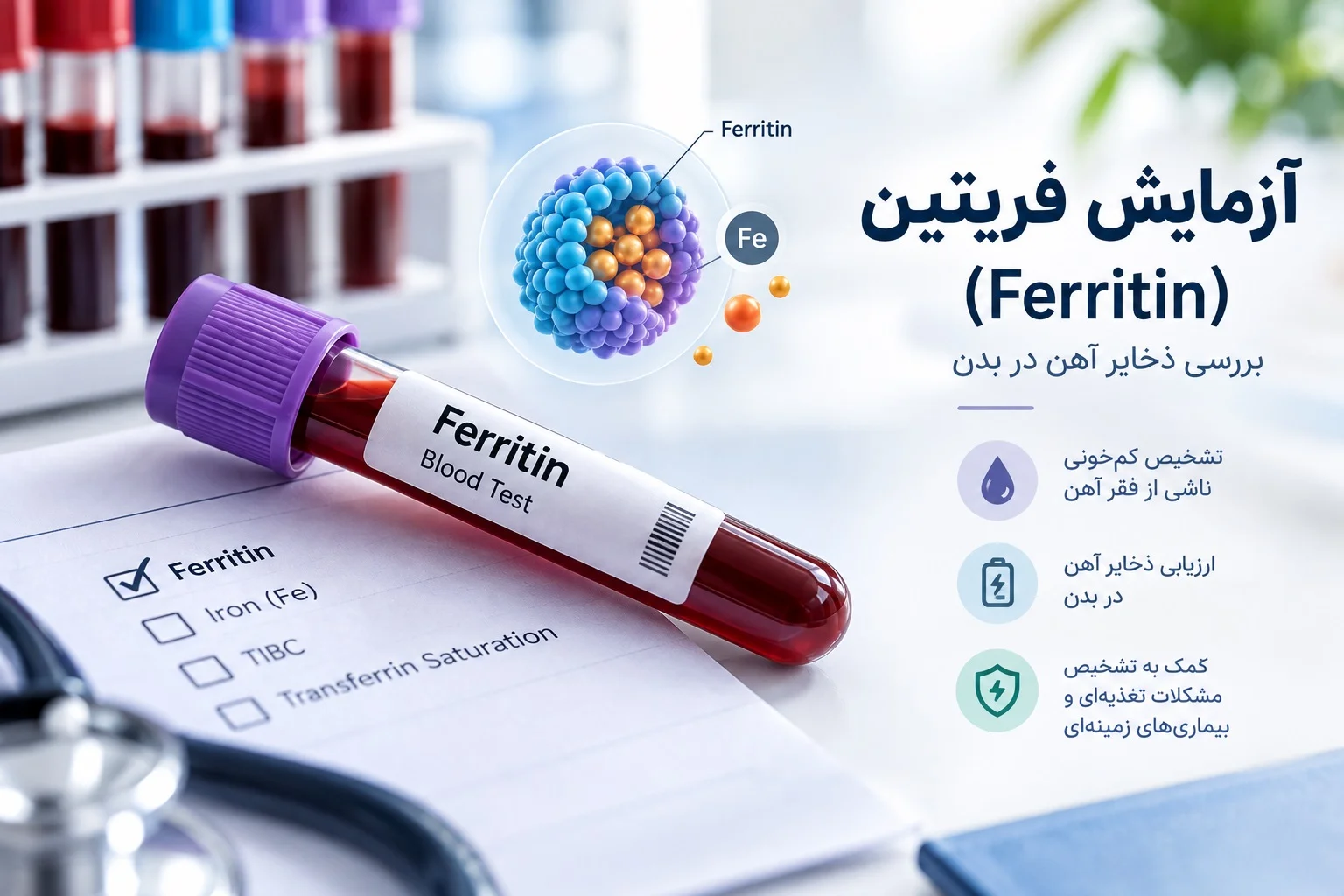 آزمایش فریتین